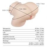 Daisy Plus: 18.4kg Großer Ass Masturbatorsleeve Kompatibel - tantalyde