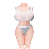 Monica : 18.3kg Beste Sex Torso Puppe für Brust Spaß - tantalyde