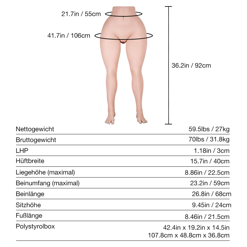 rebecca_realistic_sex_doll_torso_legs_size_chart_de