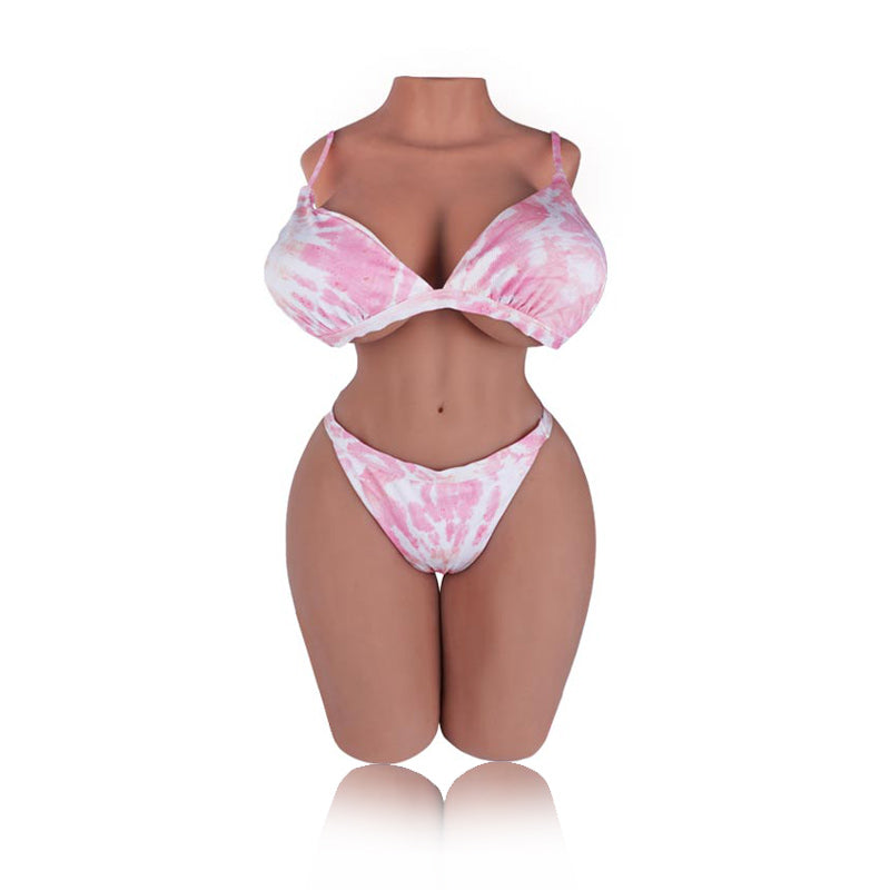 Mónica: 18,75 kg La mejor muñeca de torso sexual para divertirse con los senos Descripción del producto